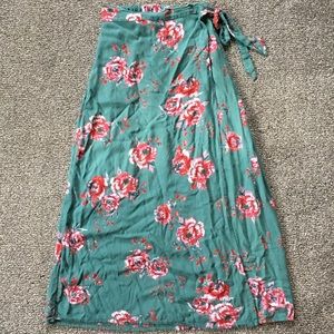 Japan floral skirt